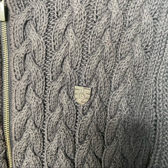 Penguin Full Zip Cardigan Sweater L - Picture 6 of 7